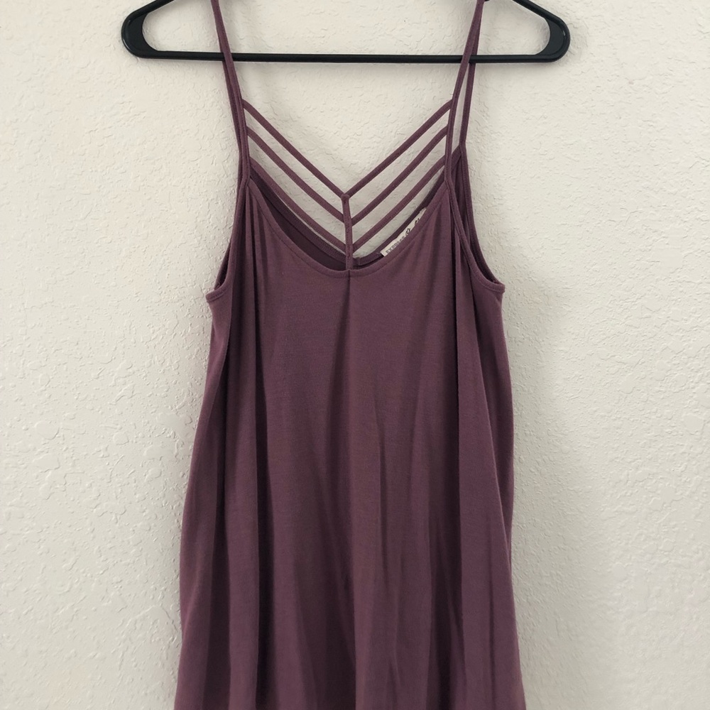 Purple Express caged tank